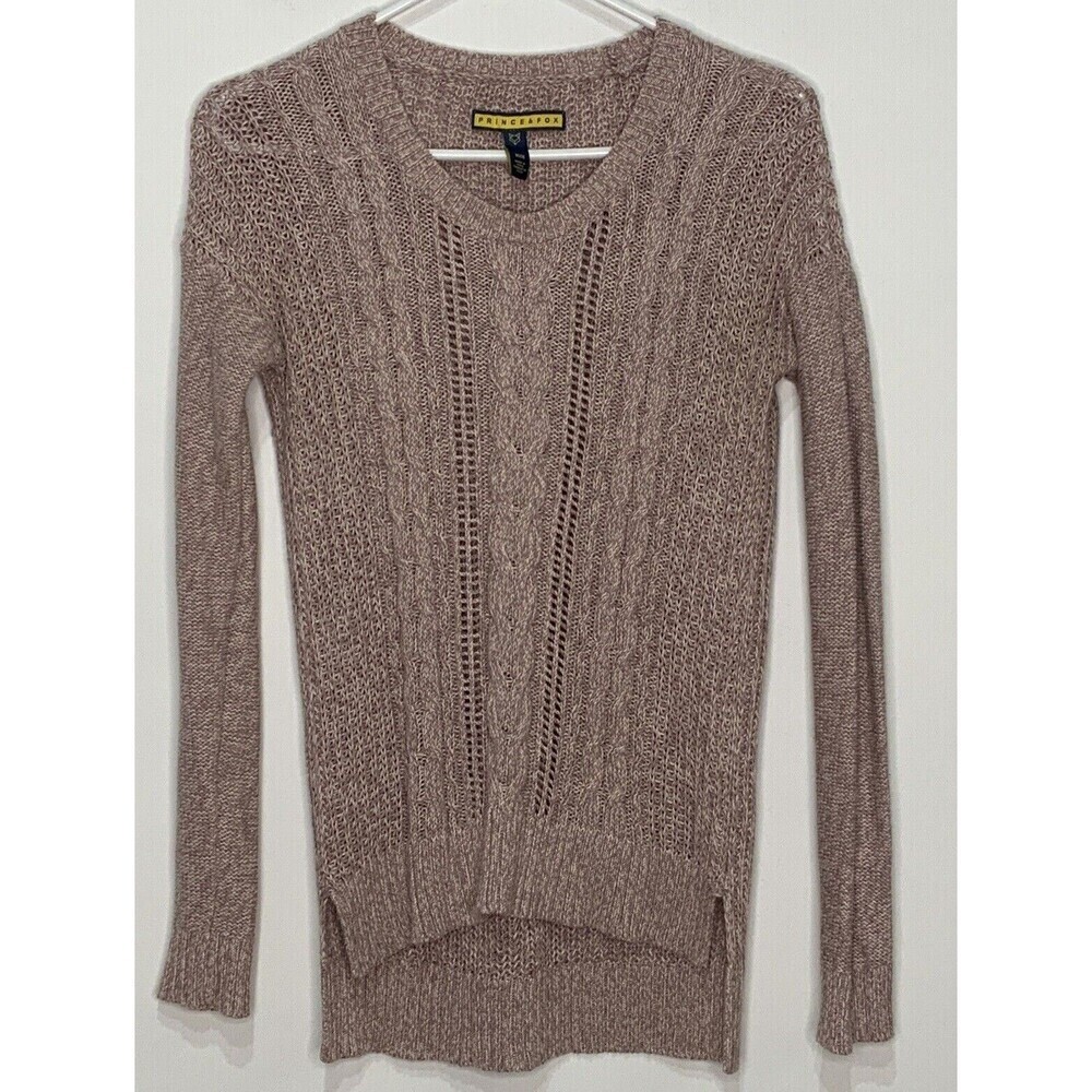 Prince & Fox Women's Cable Knit Sweater